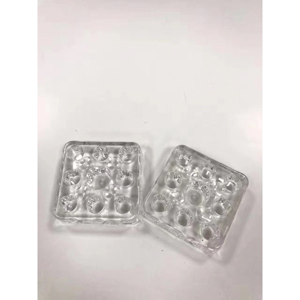 Đế mica 4 ô đựng mực phun xăm
