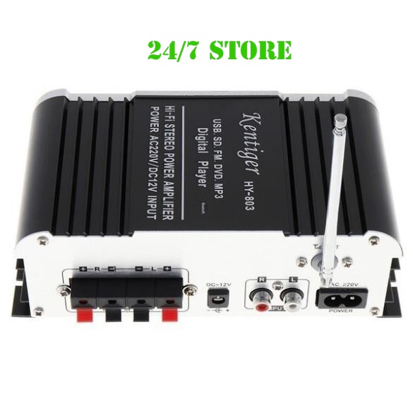 Amly mini Karaoke Kentiger HY 803, Amply 5.1 karaoke, âm thanh cực chất, dễ dàng sử dụng,