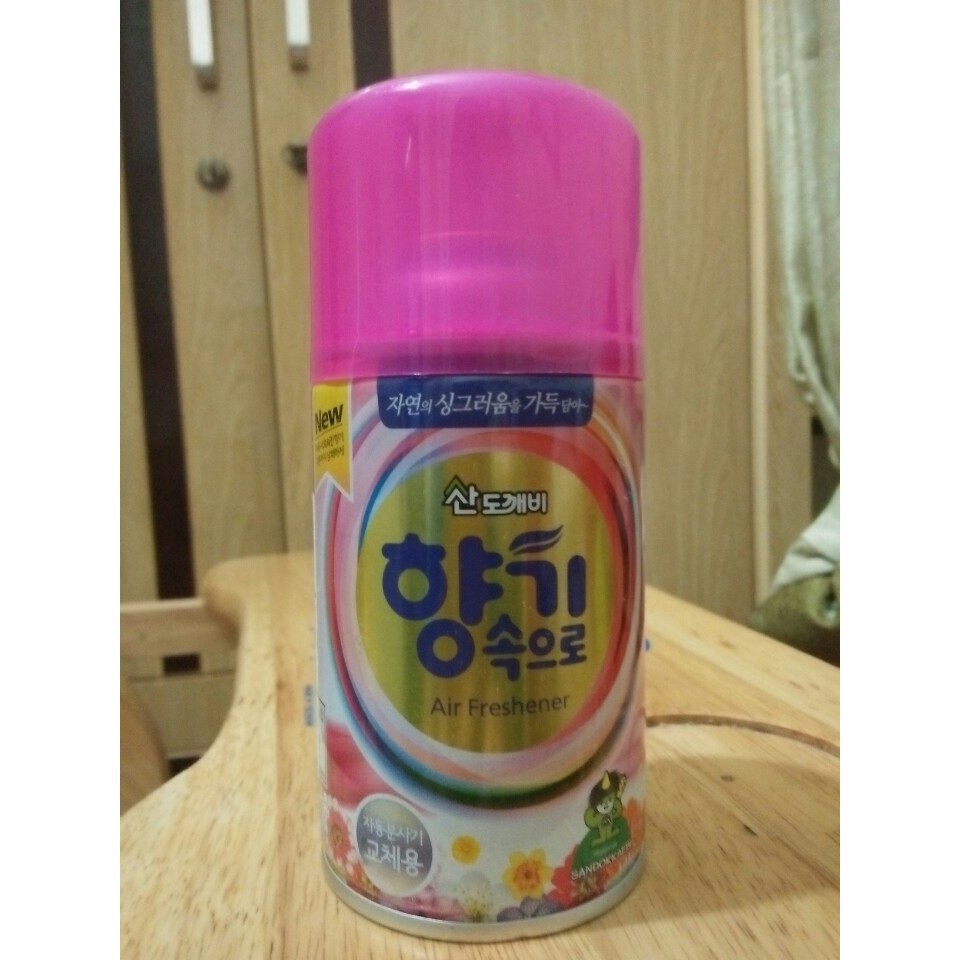 Xịt phòng khử mùi, diệt vi khuẩn, chống nấm mốc Sandokkaebi Hàn Quốc Hương Coffee 300ml