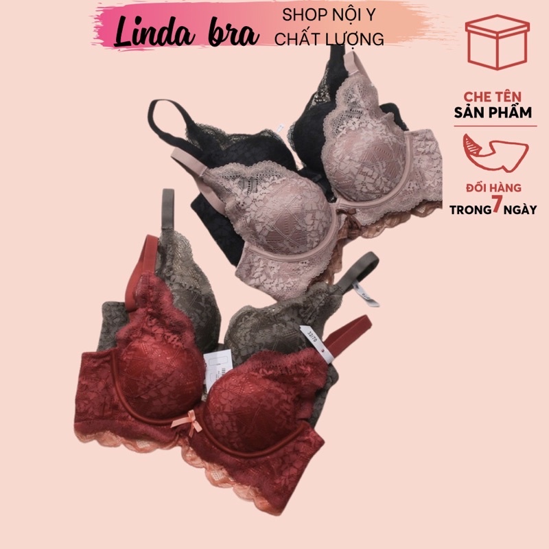 (6633)Áo lót ren Linda đệm dày nâng ngực siêu đẹp Áo lót cao cấp