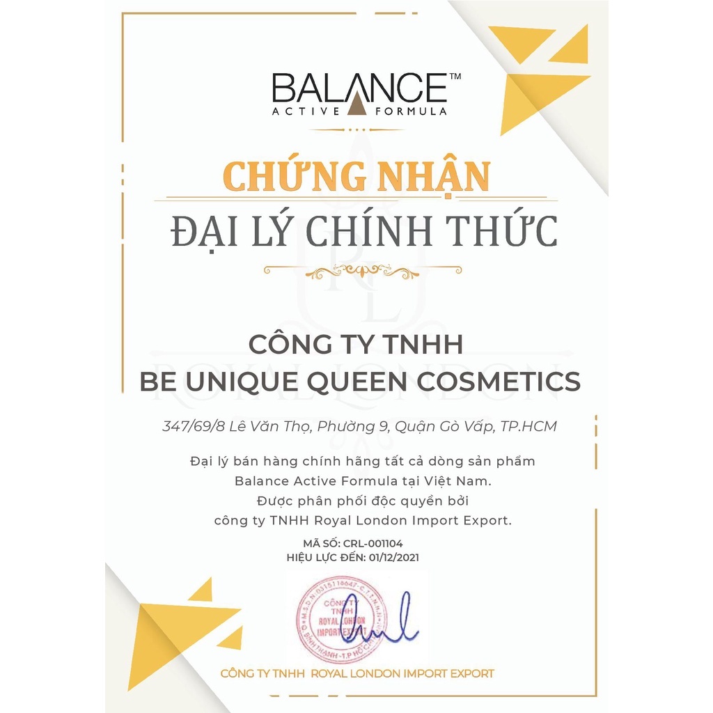 Tinh Chất Serum ngừa mụn mờ thâm Balance Active Formula Niacinamide 15% Blemish Recovery 30ml chính hãng