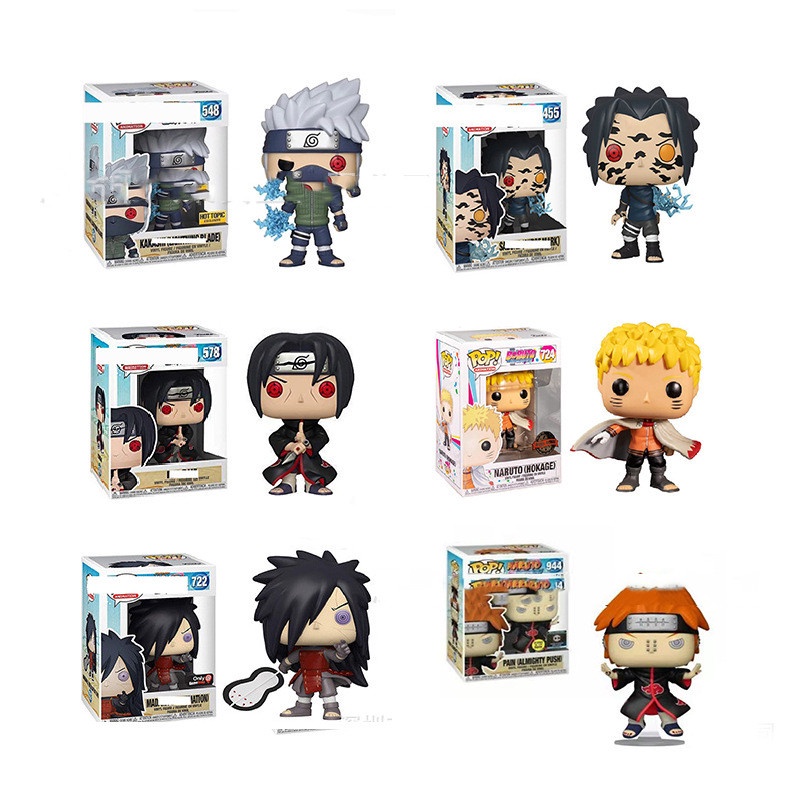 Funko Pop Mô Hình Nhân Vật Hatake Kakashi Uzumaki Uchiha Itachi Phim Naruto