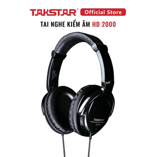 Tai Nghe Chụp Tai Có Dây Takstar HD 2000 Kiểm Âm Nghe Nhạc Livestream Hát Karaoke Chính Hãng Cao Cấp Bảo Hành 1 Năm