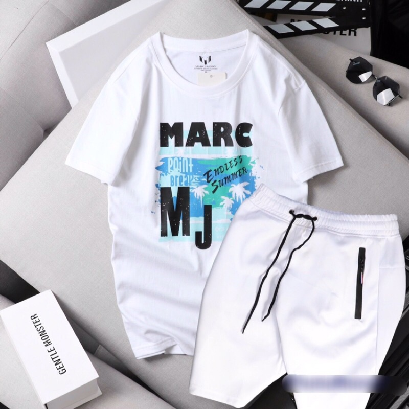 Set bộ Thun Nam Marc -MJ Cotton Cotton Cao Cấp Dày Mát SDB208