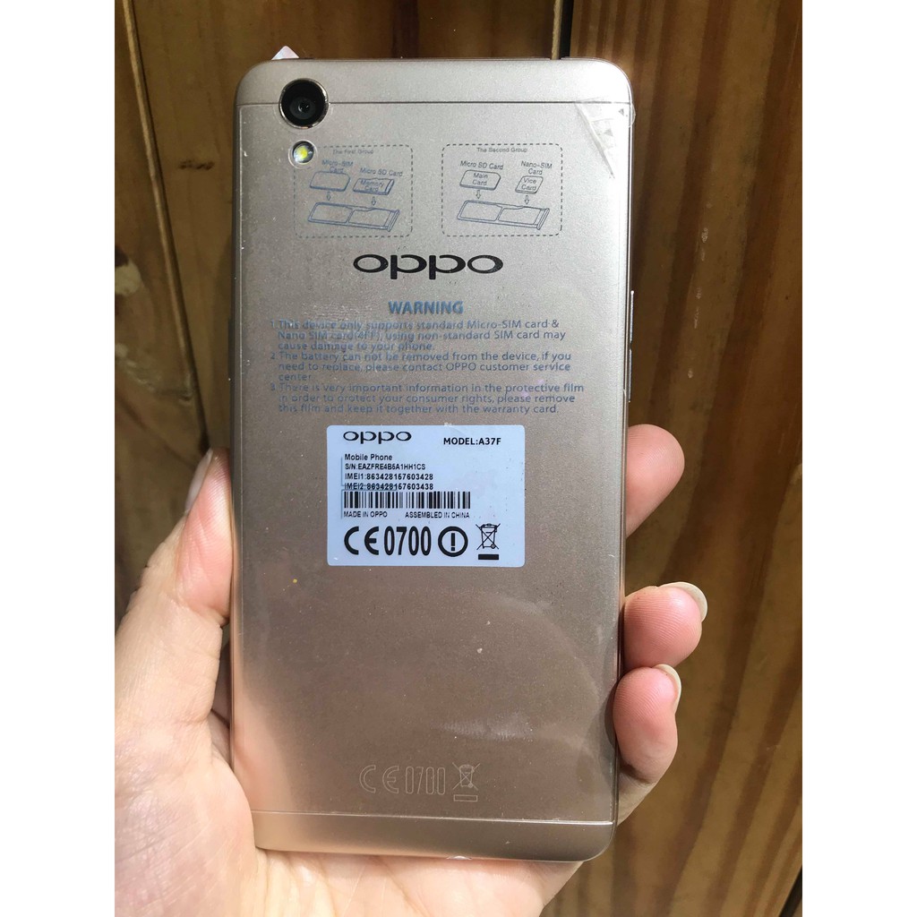 Rẻ Sieu Khủng điện Thoại Oppo A37 Hang Chinh Hang Bảo Hanh 12 Thang Shopee Việt Nam