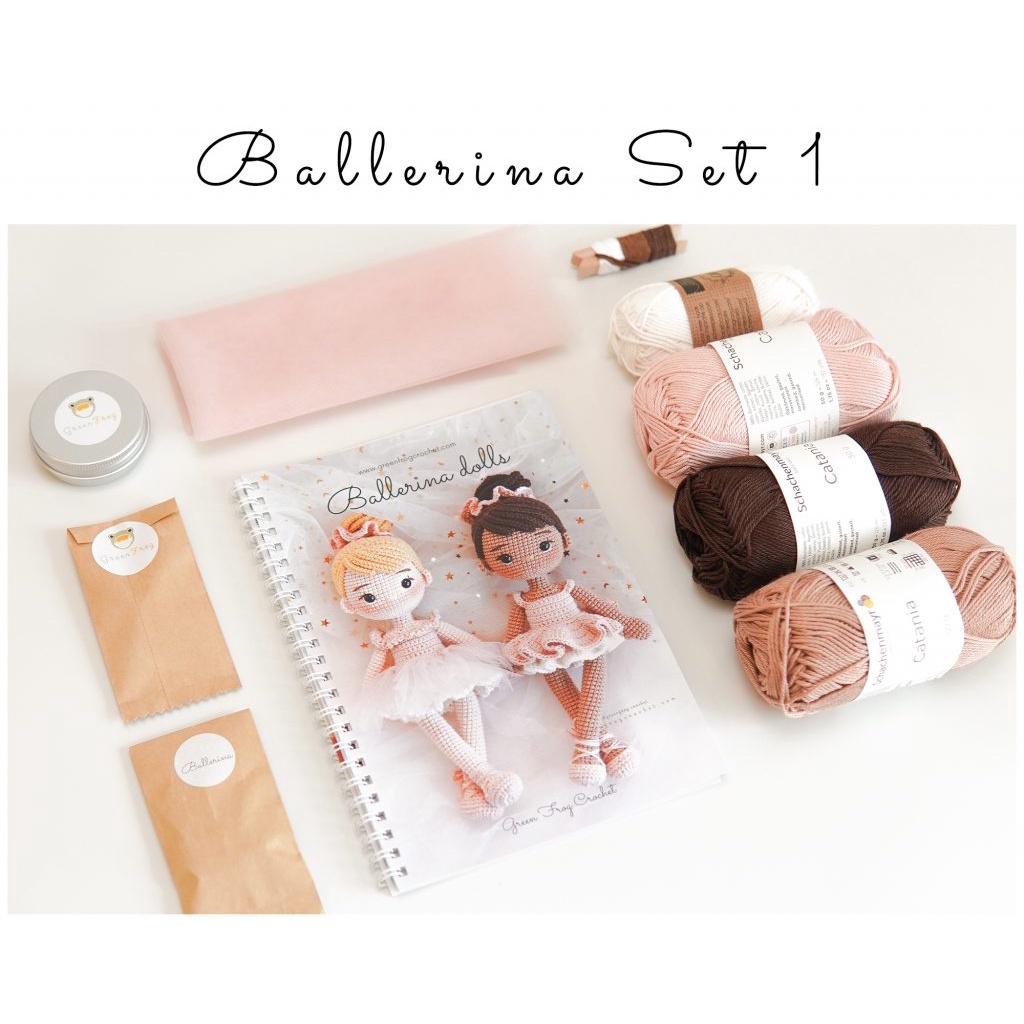 Set len Ballerina kèm hướng dẫn in màu