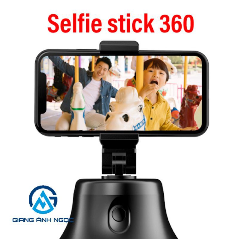 Gậy Chụp Ảnh Selfie Stick Chụp ảnh 360 quay theo đối tượng Giá đỡ tất cả trong một cho các loại điện thoại