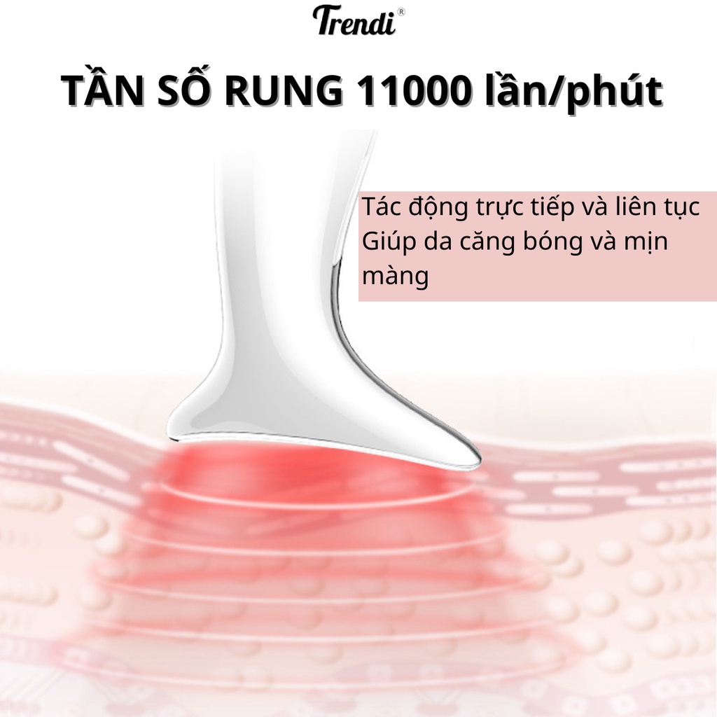 Máy Đẩy Tinh Chất Massage Nâng Cơ Mặt Kết Hợp Điện châm EMS 4D KOREA Xóa Nếp Nhăn Và Trẻ Hóa Làn Da