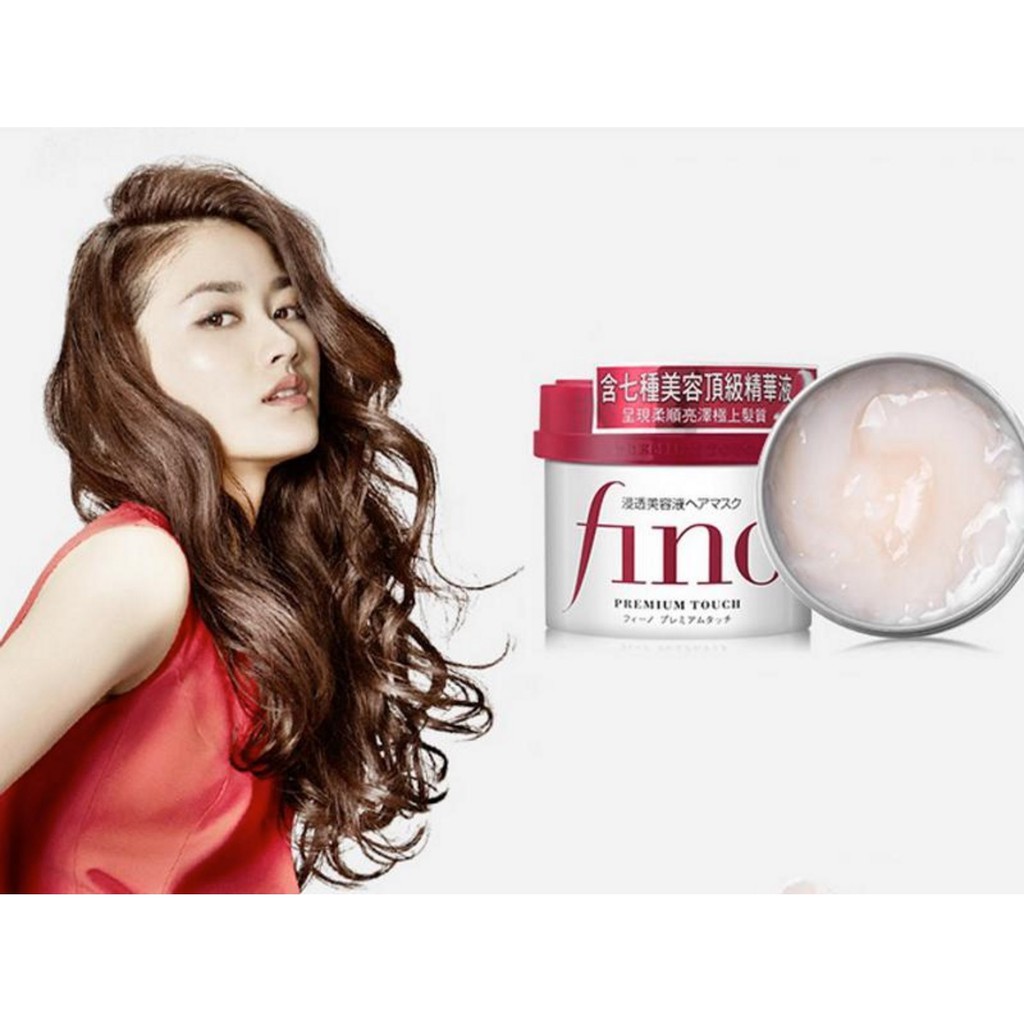 Kem ủ &amp; hấp tóc Fino của Shiseido