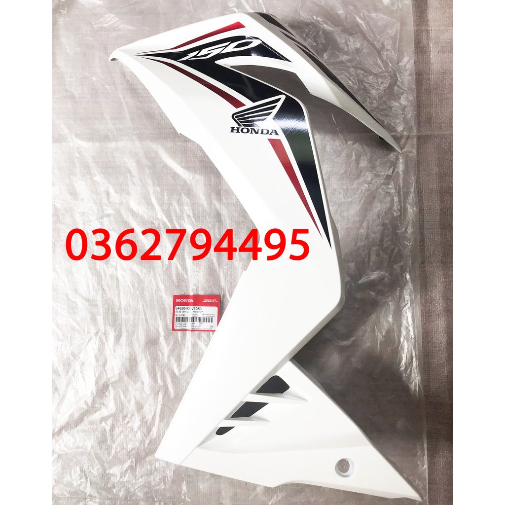 Dàn áo Winner v1 Trắng đời 2018 Zin chính hãng Honda