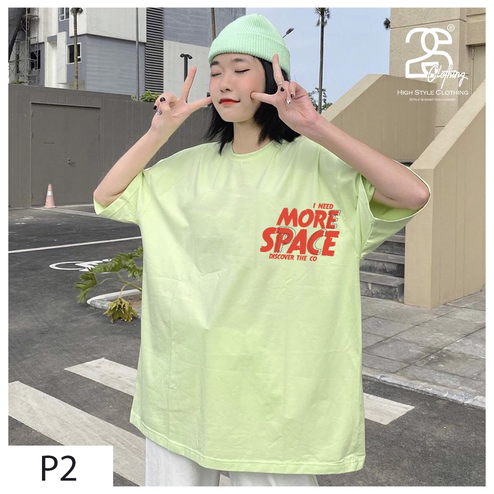 Áo Phông Chất Đẹp 2s Clothing Áo Phông Unisex Nam Nữ Cotton Oversize Form Rộng Giá Rẻ In Hình Phi Hành Gia TVP2 | BigBuy360 - bigbuy360.vn