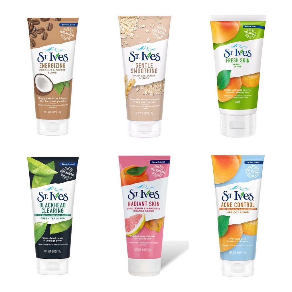 Tẩy Tế Bào Chết làm Trắng Da St.Ives Even & Bright 170g/ Sữa Rửa mặt tẩy da chết St.Ives | BigBuy360 - bigbuy360.vn