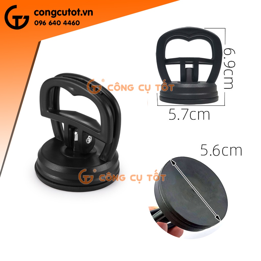 Tay hít mini phi 50mm để hít kính, kéo phẳng vết móp xe
