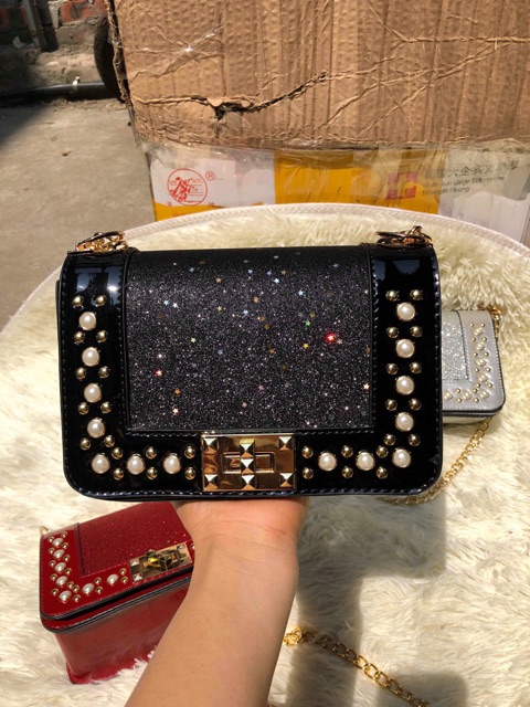 [Giảm 19% khi nhập WBSPRE99 từ 29/8-3/9 ]Túi kim tuyến viền ngọc 016 | BigBuy360 - bigbuy360.vn