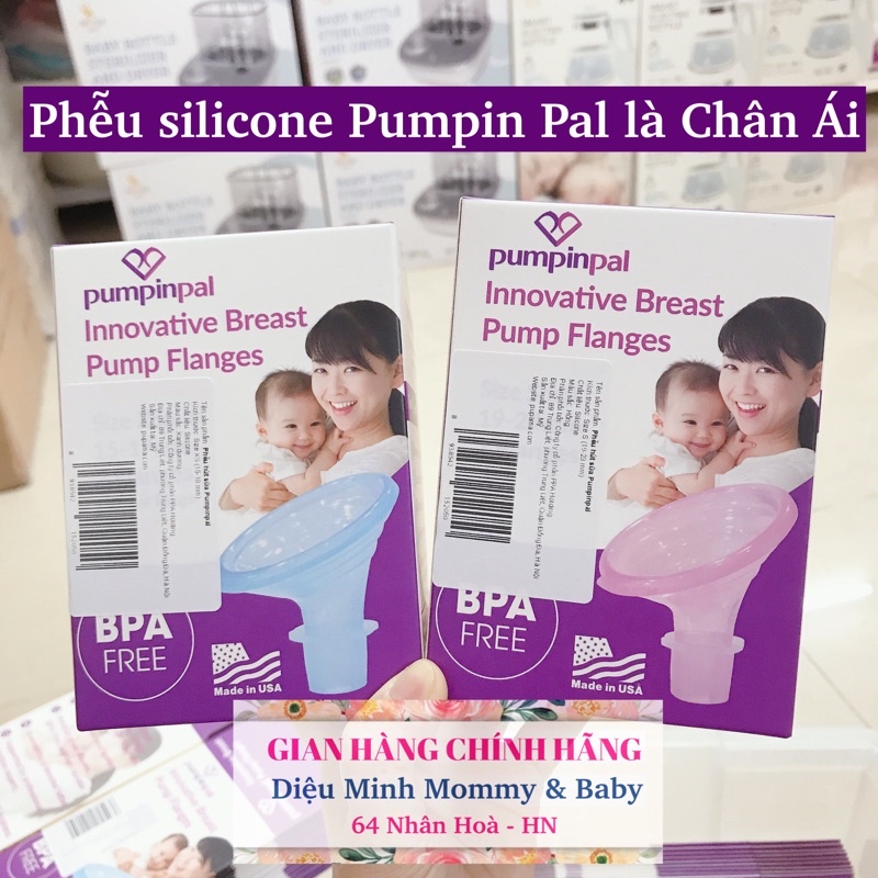 (CHÍNH HÃNG) Phễu hút sữa Pumpin Pal nhập khẩu đủ size