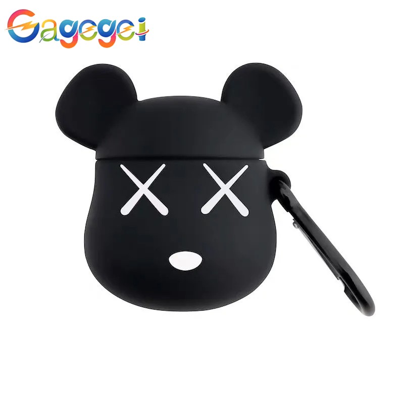 Vỏ bảo vệ hộp đựng tai nghe hình nhân vật hoạt hình cho Airpods Pro4