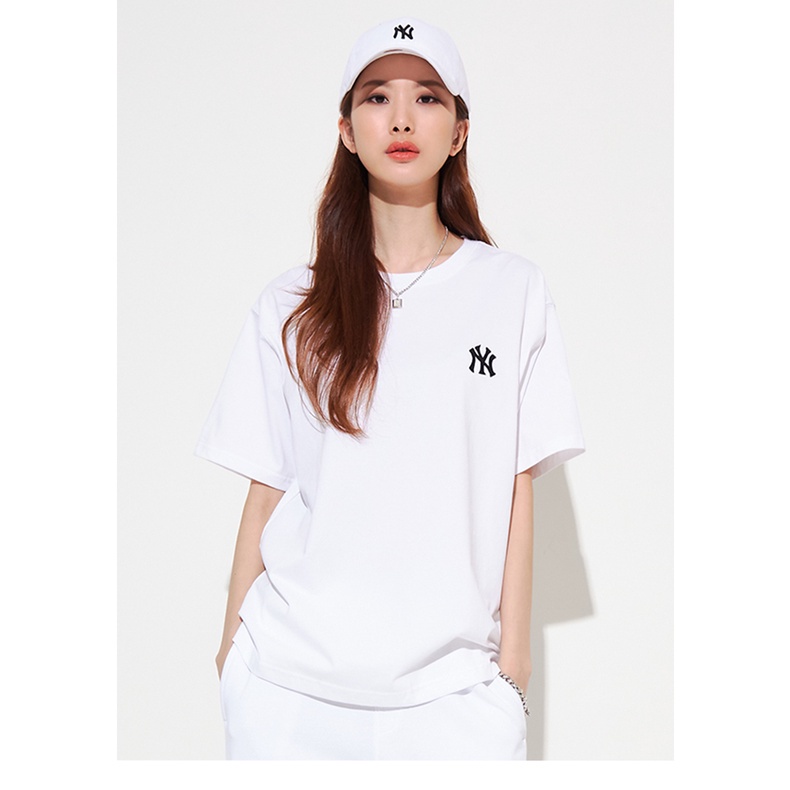 Bộ quần áo thun NY MLB, Áo thun quần Short Nam Nữ Unisex