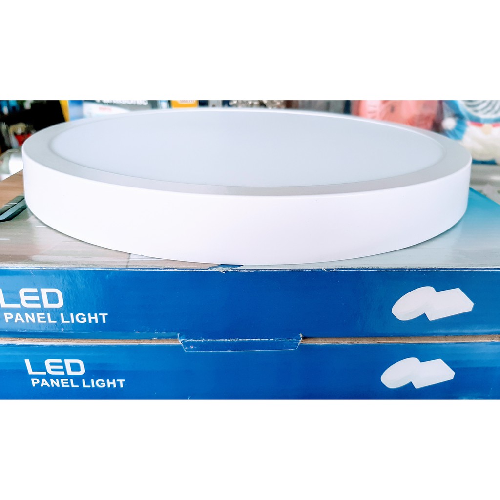 Đèn Led Ốp Trần Tròn 18W Sáng Trắng/Vàng Siêu Tiết Kiệm Điện.