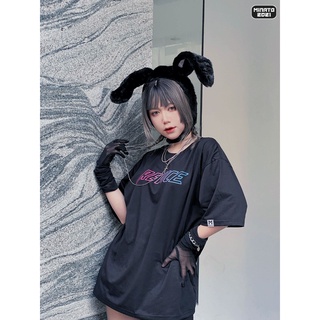 Ao Thun Nam Nữ Unisex Form To Oversized Revice & Live-Evil