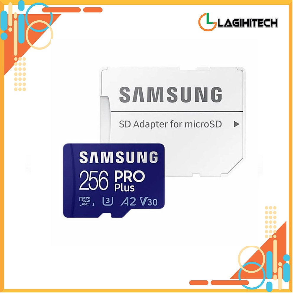 *Lagihitech* Thẻ Nhớ Samsung PRO Plus MicroSD MB 128GB / 256GB / 512GB - Chính Hãng Samsung