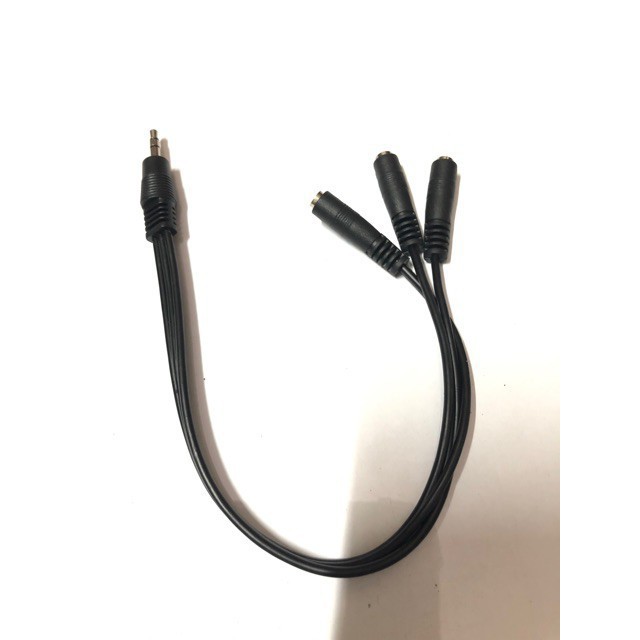 cáp chia 3 cổng audio 3.5mm