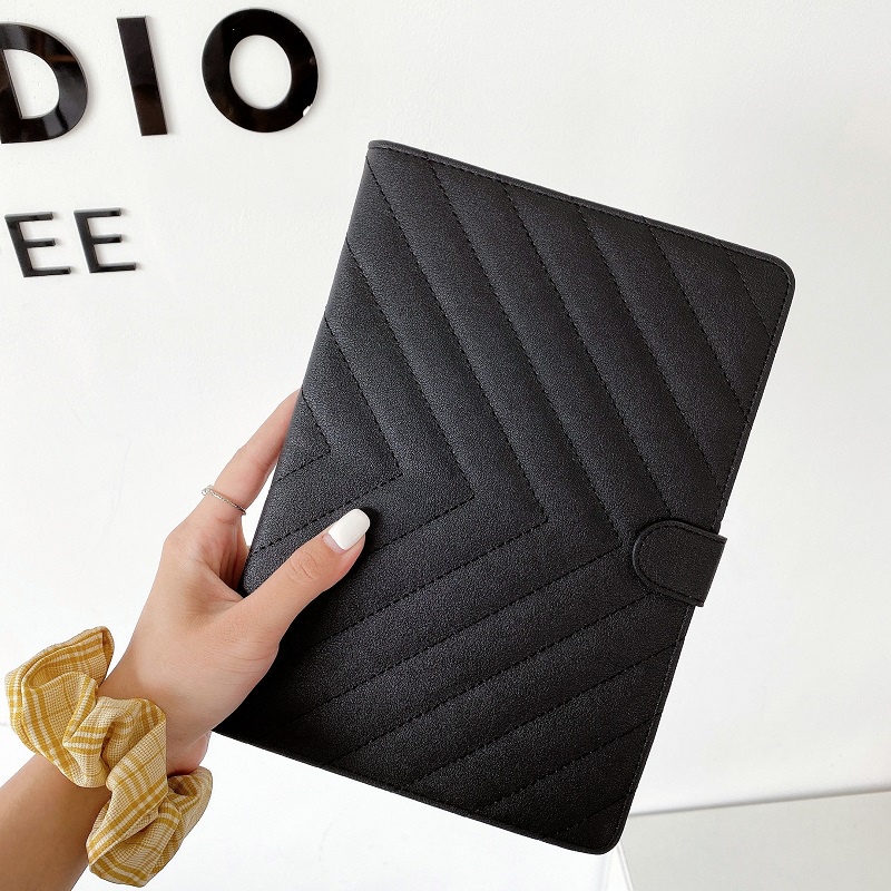 Ốp Máy Tính Bảng Da Gấp Gọn Có Khóa Giá Đỡ Cho iPad Air 5 4 3 2 1 Pro 11 10.5 9.7 Mini 6 5 10.2 9th 8th 7th