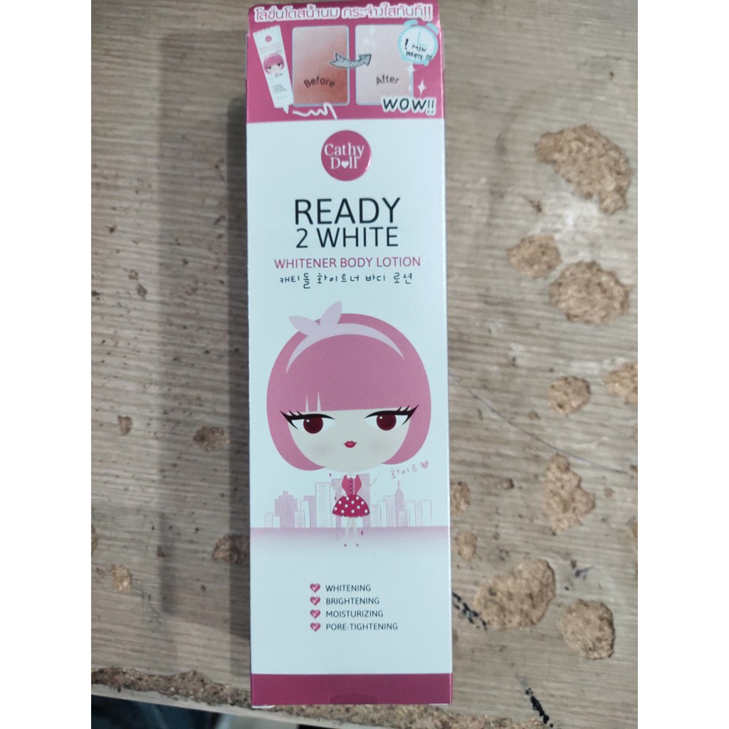 Kem dưỡng boby Ready 2 White Cathydoll 150ml