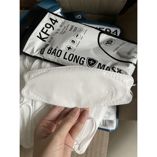 Khẩu Trang 4D KF94 Hoàng Dũng , HD An Phong , Bảo Long mask tiêu chuẩn Hàn Quốc - Chính Hãng