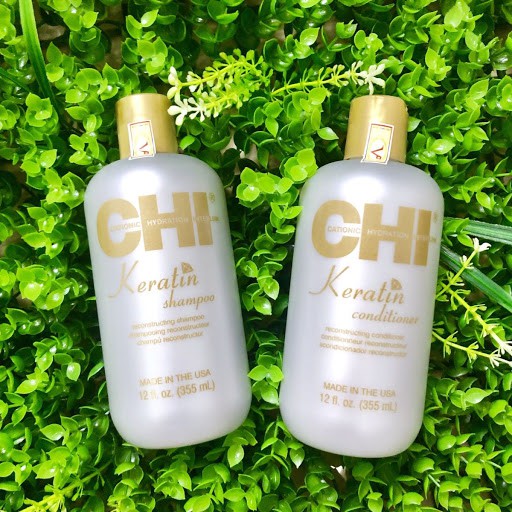 Dầu xả phục hồi tóc Chi Keratin Conditioner 355ml