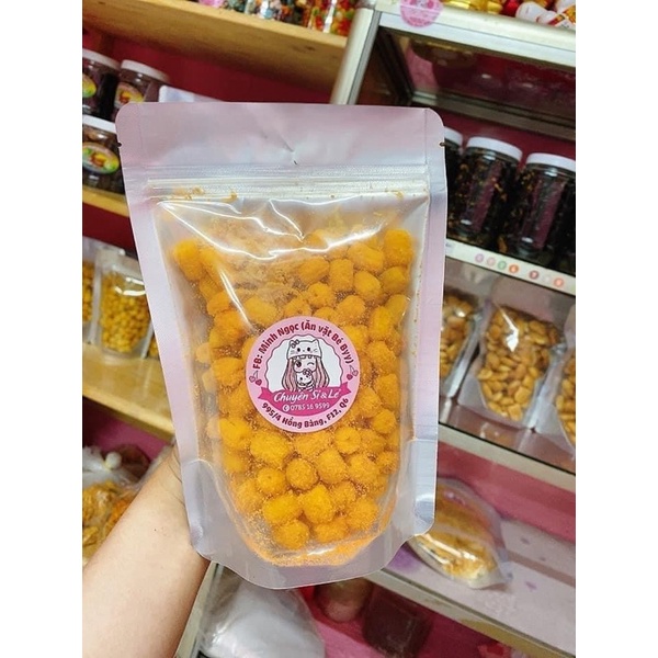 Nui Bơ Chiên Giòn Lắc Phomai Chà Bông Nhỏ