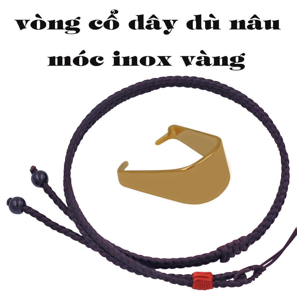Vòng cổ Dây dù Nhiều Màu - Dây đeo mặt Phật dễ điều chỉnh kích thước - Phù hợp cho nam và nữ - Dây sợi nhỏ