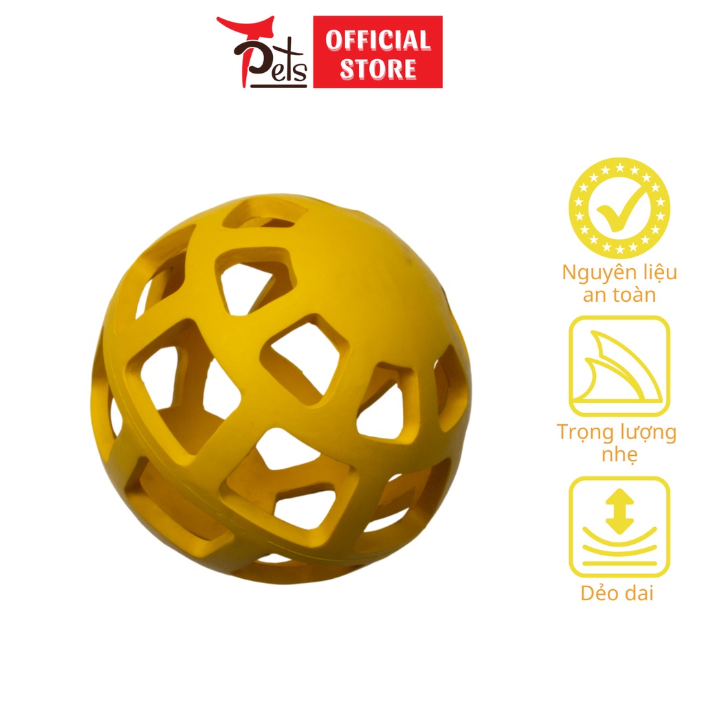 Tpets Đồ Chơi Cao Su Hình Cầu Mây Cho Chó, Giúp Vận Động Vui Nhộn