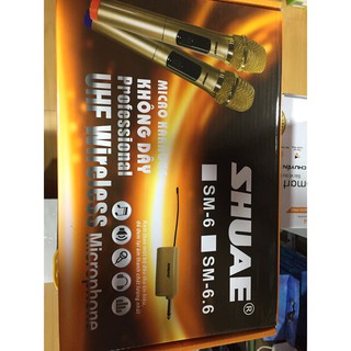 Bộ 2 micro không dây Shuae SM-6.6