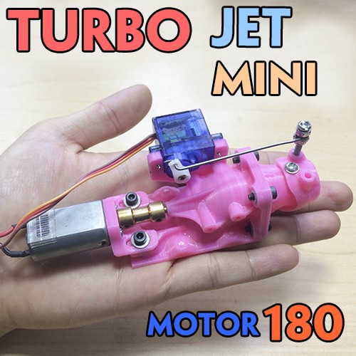 Turbo Jet Mini chế Thuyền