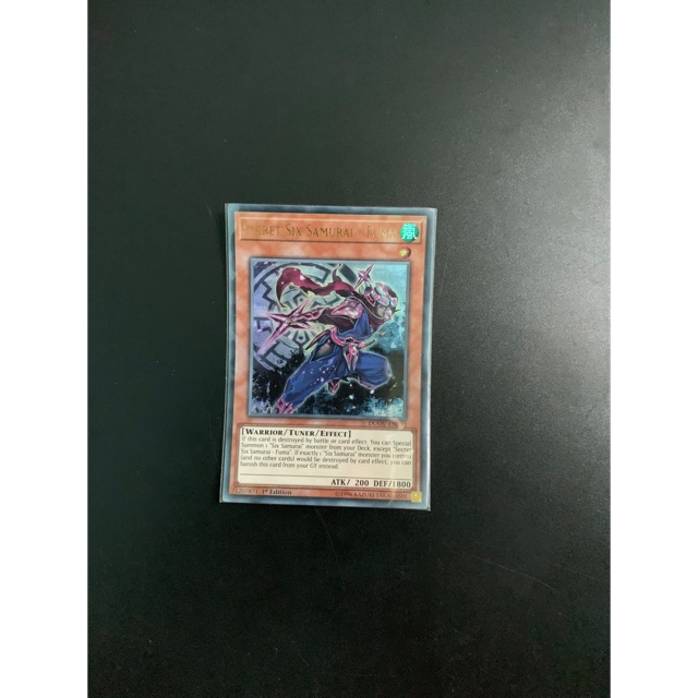 Bài yugioh:Secret six samurai fuma