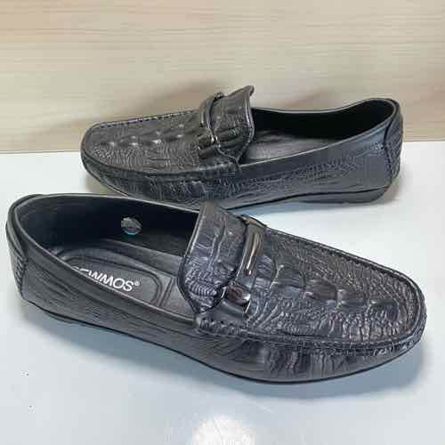 Giày lười nam, giày mọi nam, da bò cao cấp, size 38-43, dập vân cá xấu, da thật 100% bảo hành 24 tháng