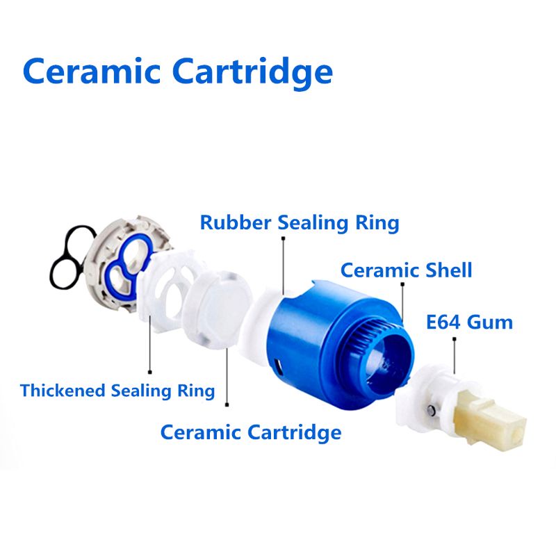Vòi Nước Nóng Lạnh Bằng Tre Bền Bỉ Cho Bồn Rửa Nhà Tắm