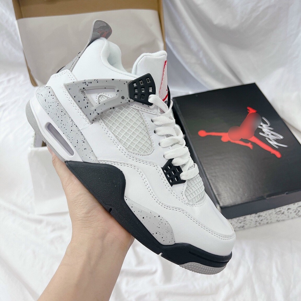 Giày thể thao jd 4 Nam Nữ siêu cấp, giày sneaker id 4 full billbox