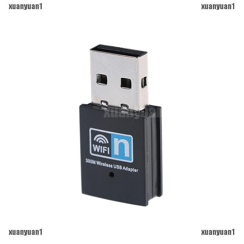 USB kết nối Wifi không dây 802.11 b/g/n tốc độ 300Mbps tần số 24-2.4835GHz có đèn LED | BigBuy360 - bigbuy360.vn