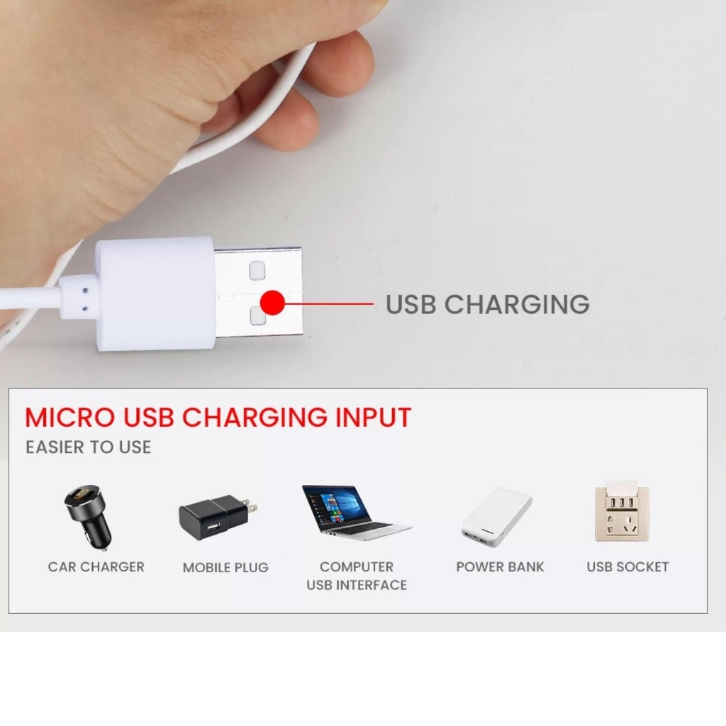 Đèn tích điện, đèn led điện cao cấp SHOPNHATPHONG công suất 20W,40W,60W,3 chế độ sáng,kèm dây sạc usb,2 đầu có nam châm