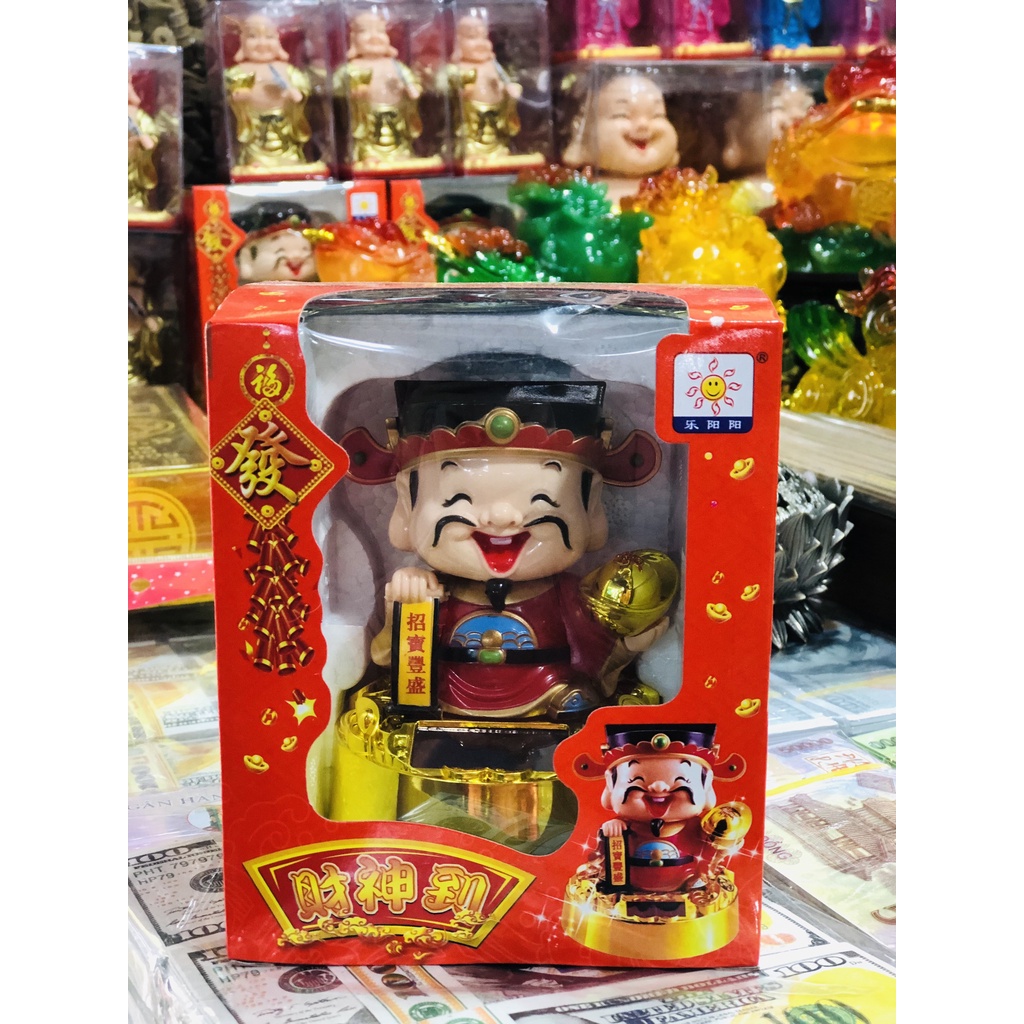 Ông Thần Tài May Mắn [Trầm Hương Búp Sen]