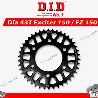 Dĩa 43t did cho yamaha exciter 150cc / fz 150cc