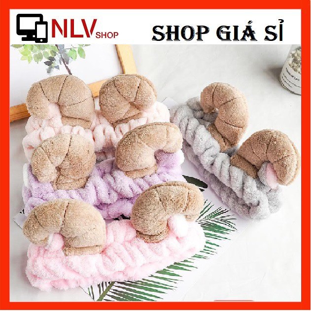 NlvShop2016 - Băng Đô Cừu 3D Vải Nhung Mềm Mại