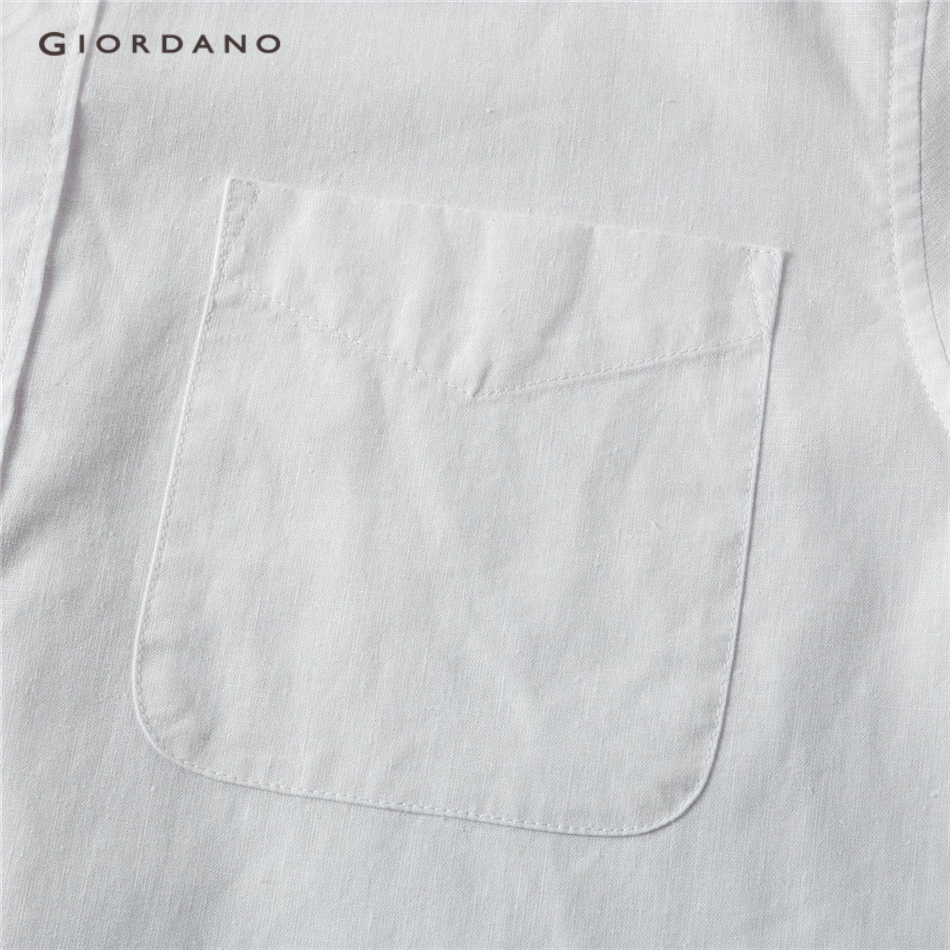 Áo Sơ Mi Giordano 90049482 Tay Ngắn Dáng Ôm Một Túi Thời Trang Nam | BigBuy360 - bigbuy360.vn