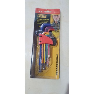 Bộ lục giác bi 9 màu futc