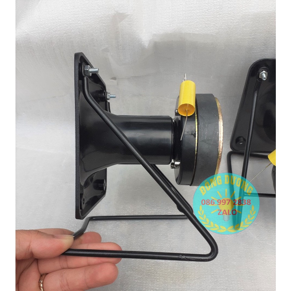 BỘ LOA TĂNG TRÉP RỜI TITAN 80 + HỌNG 12x12 + CHÂN TỤ - GIÁ 1 ĐÔI