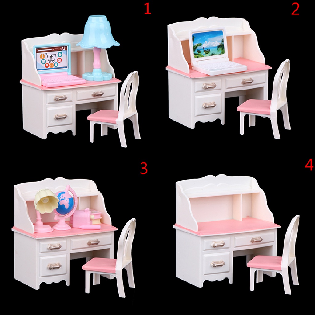 Set bàn ghế trang trí nhà búp bê tỉ lệ 1:6 tủy chọn loại