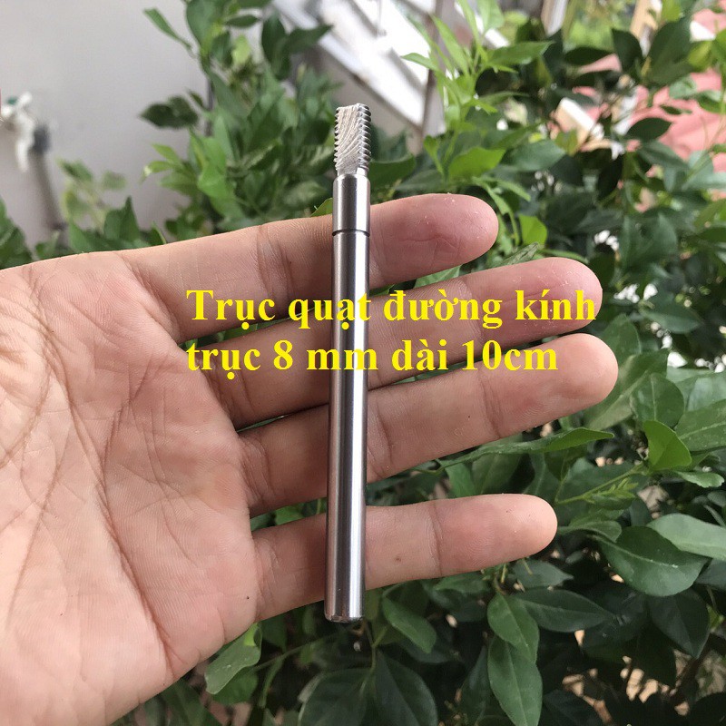 Khớp Nối Trục Chế Quạt dài 100x8mm Trục Cho Động Cơ