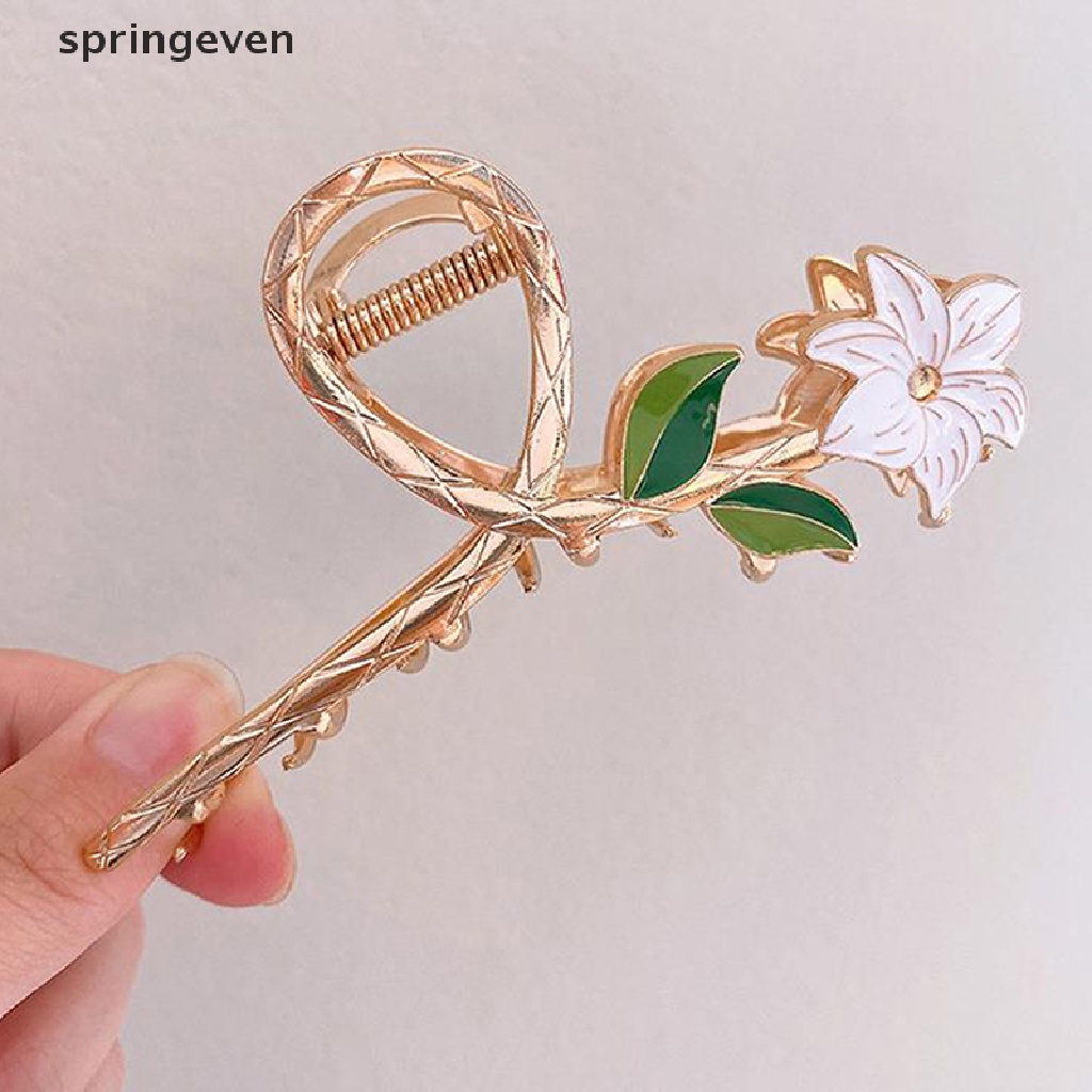 Kẹp Tóc Càng Cua Đính Hoa Lily