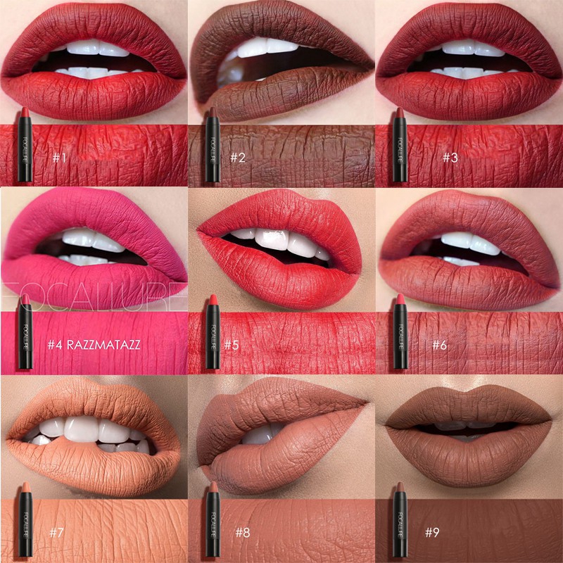 (hàng Mới Về) Son Lì Focallure Dưỡng Ẩm Chống Thấm Nước Với 19 Màu Lựa Chọn | BigBuy360 - bigbuy360.vn